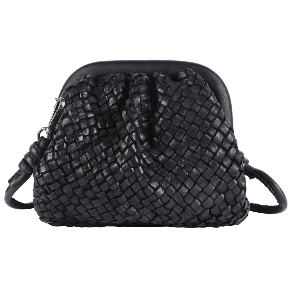 Latico Leathers Hayworth Bag: Black or Cognac
