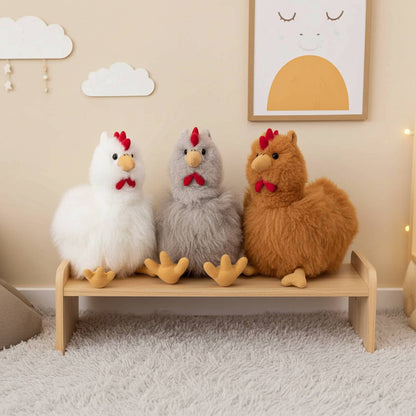 Alpaca Stuffed Animal - Hen-16"