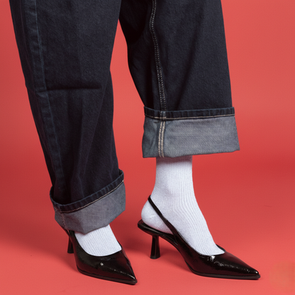 KLUE Glitter Lurex socks in eco-friendly Lyocell | Light Blue