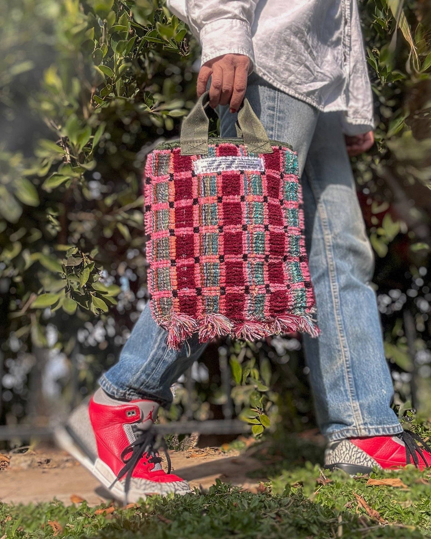 Puebco Truck Seat Fabric Small Tote