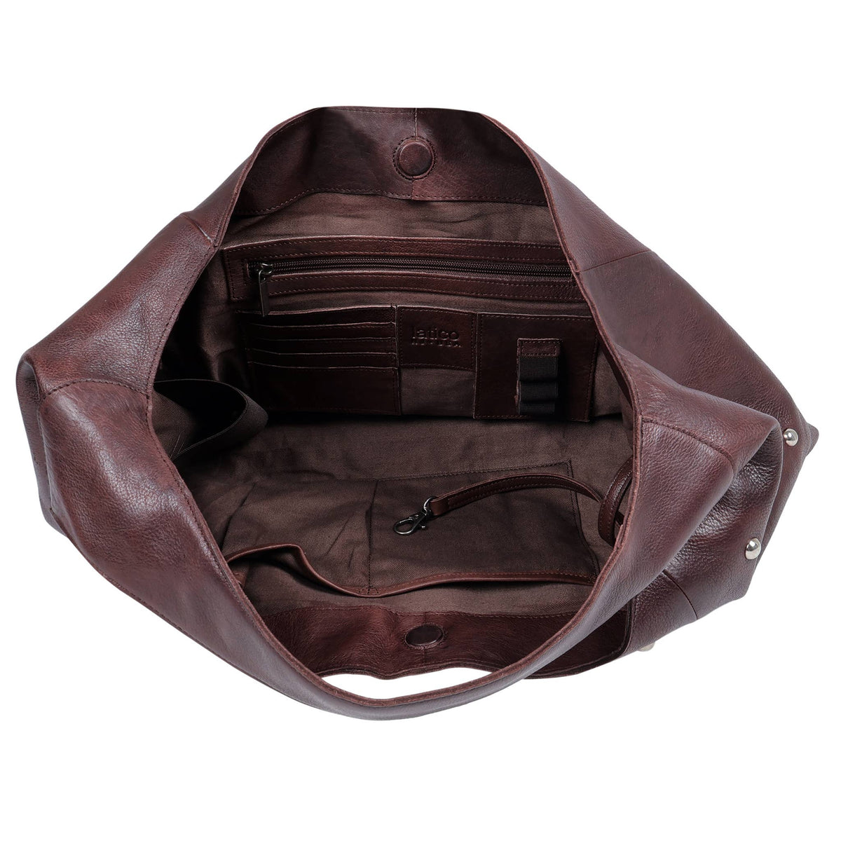 Latico Leathers Lindsey Studded Shoulder Bag