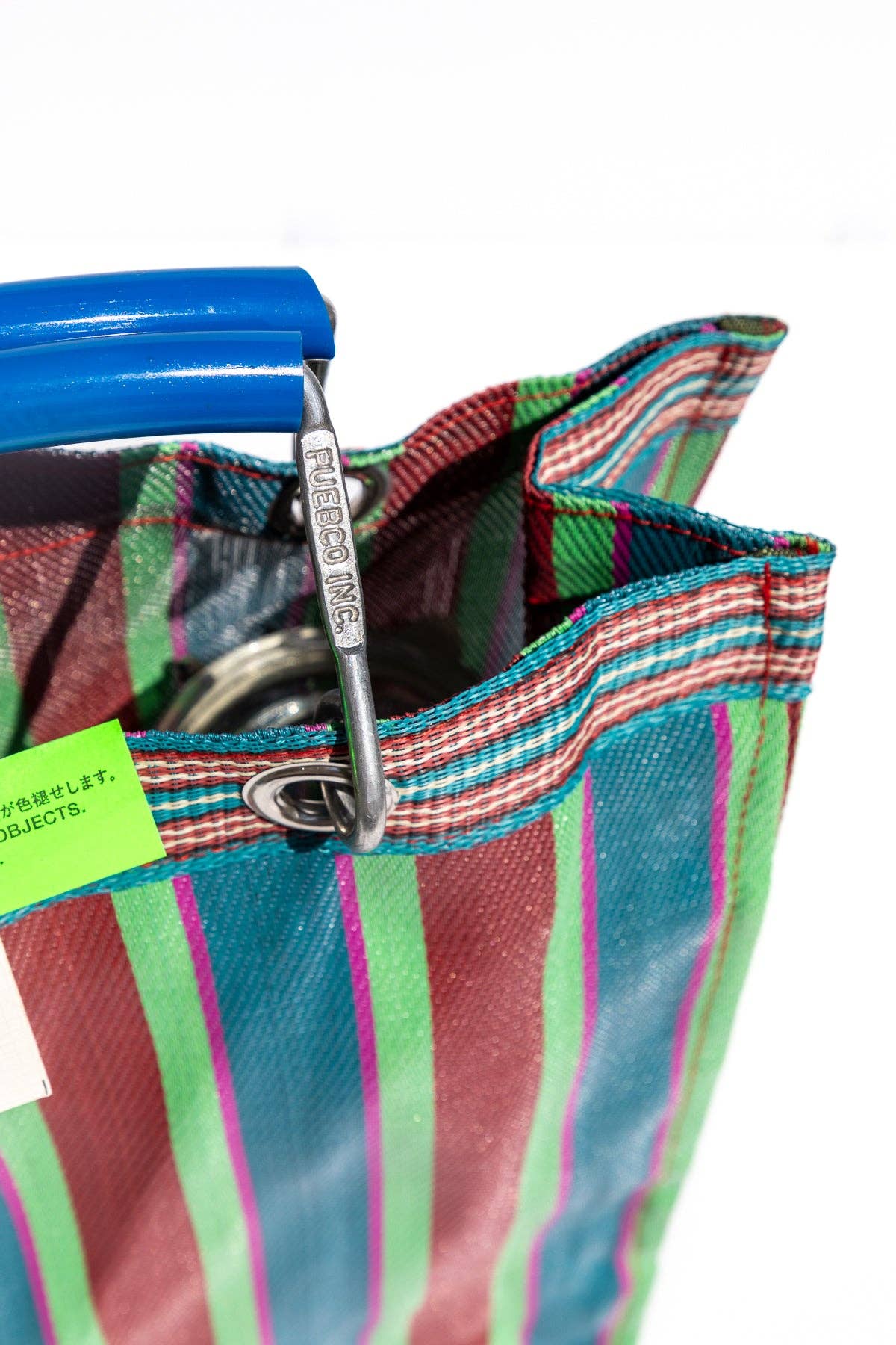 Puebco Recycled Striped Tote