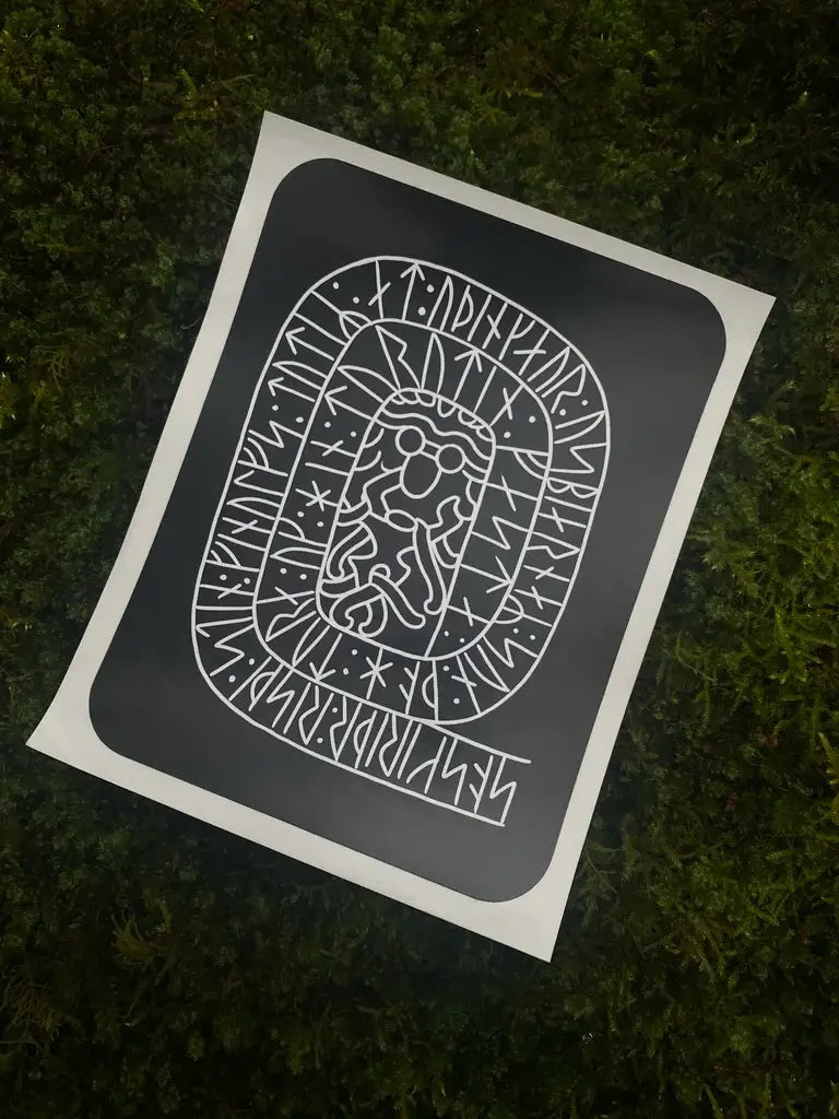 Skern Runestone Sticker