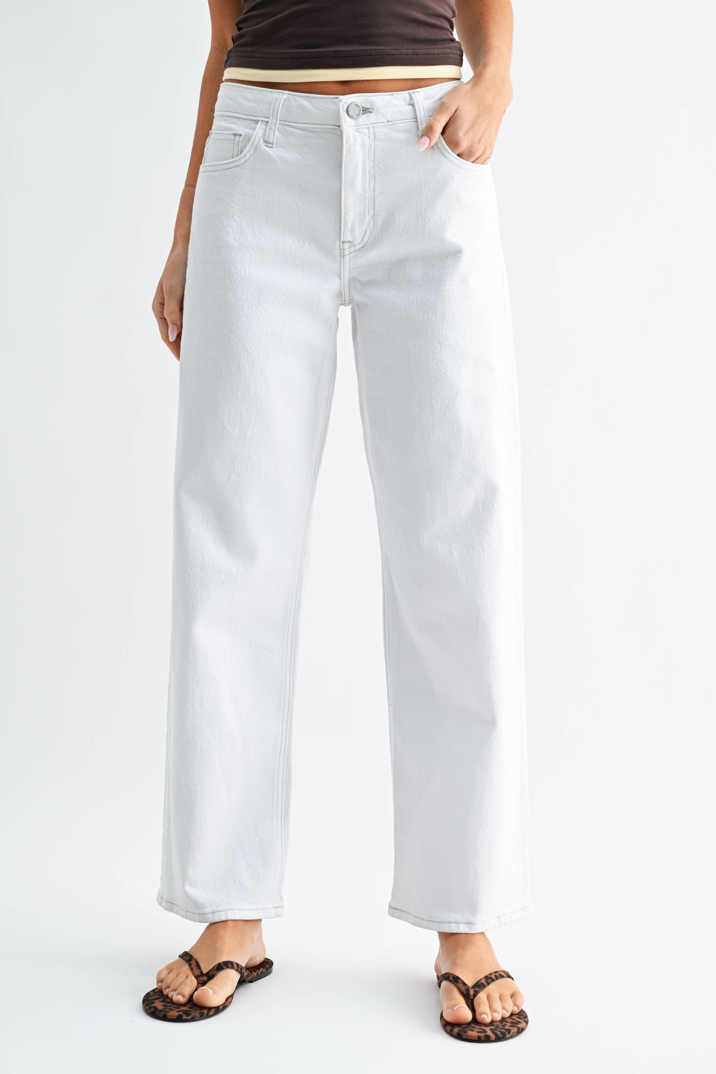 Just Black Denim Selvage Straight-Leg Jeans
