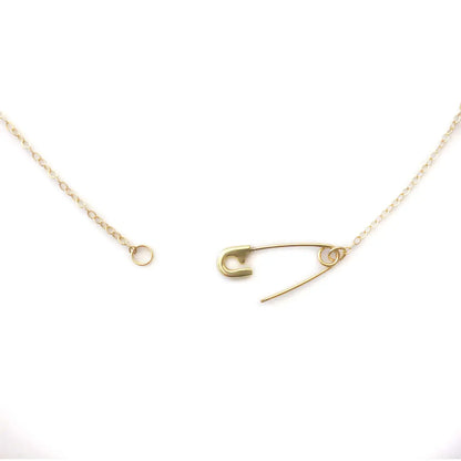 Futaba Hayashi Safety Pin Necklace