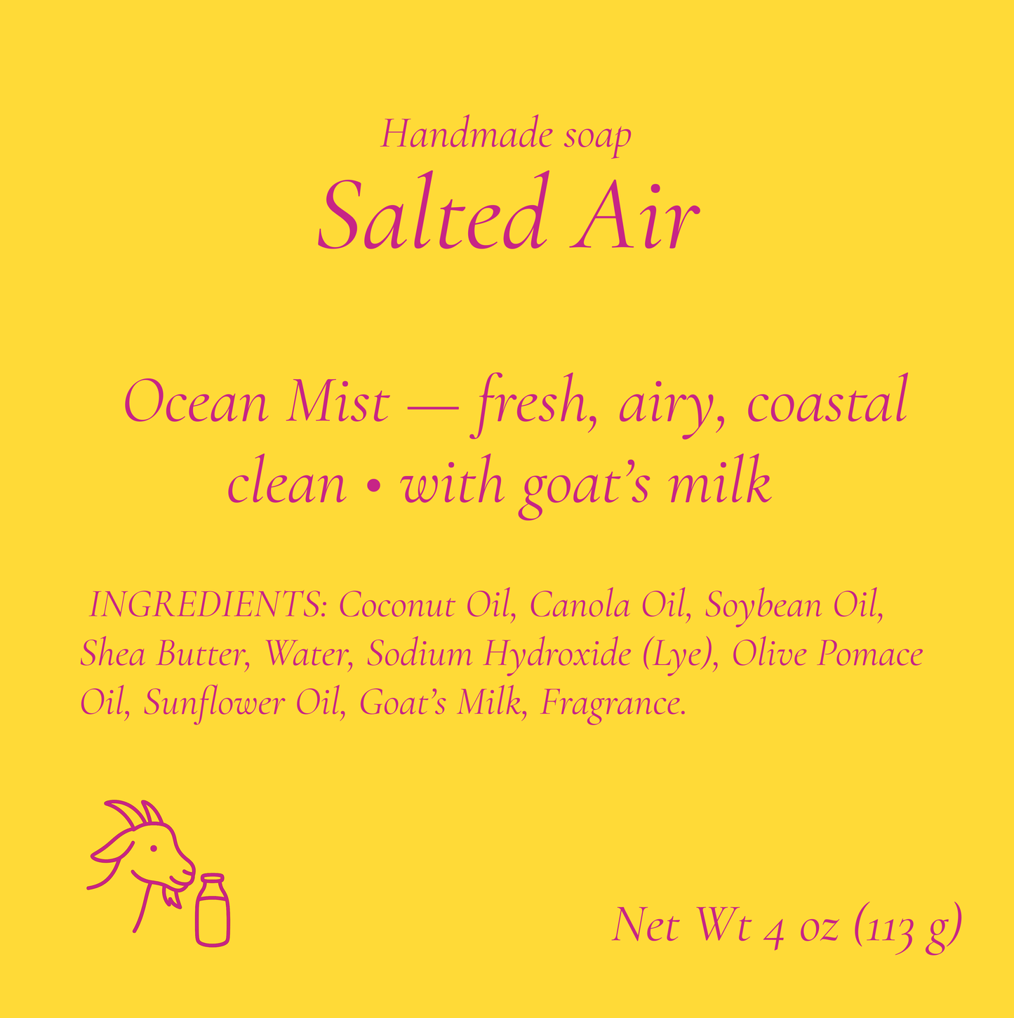 Handmade Goat's Milk Soap with Shea Butter & Oils + NEW DROP