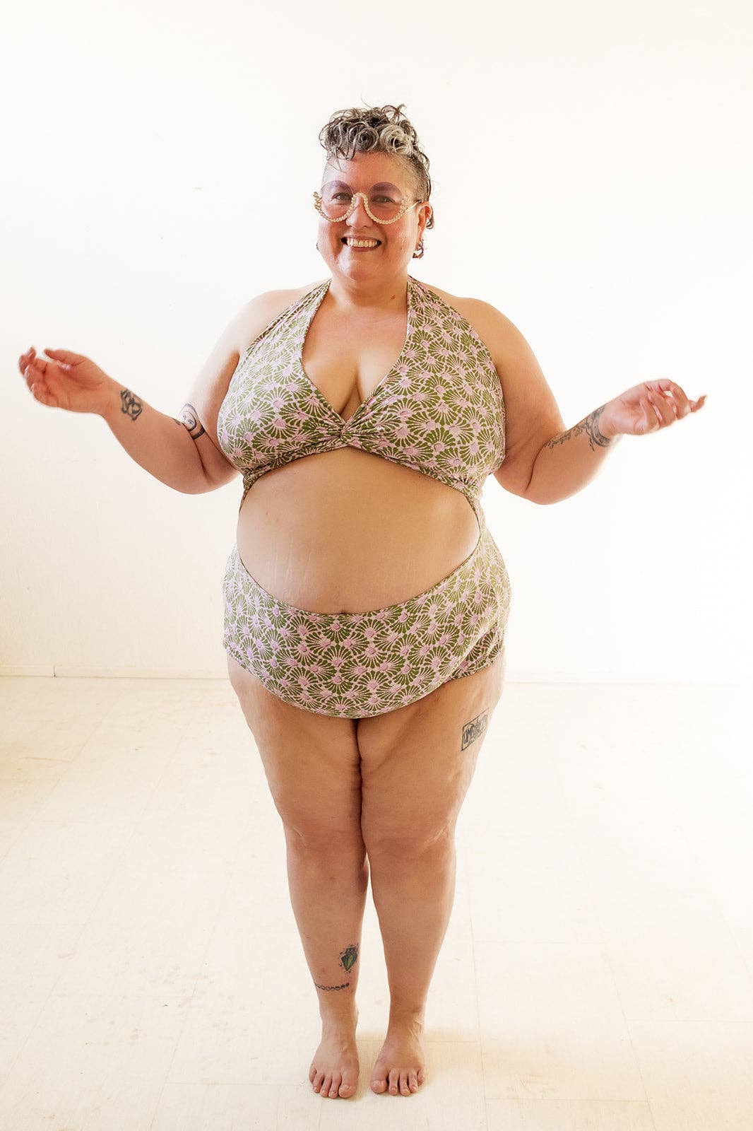 Altar Selka Swimsuit in Batik Fan