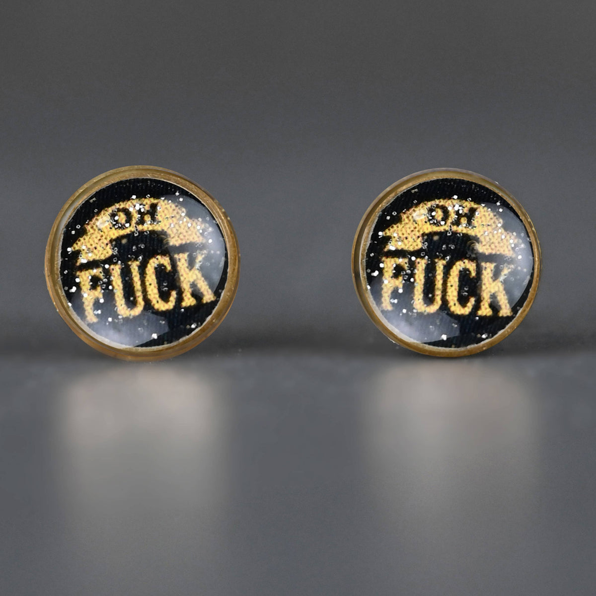 Tiny Picture Studs (Gothic Font Fuck)