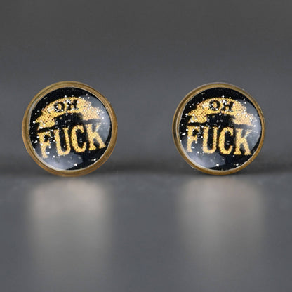 Tiny Picture Studs (Gothic Font Fuck)