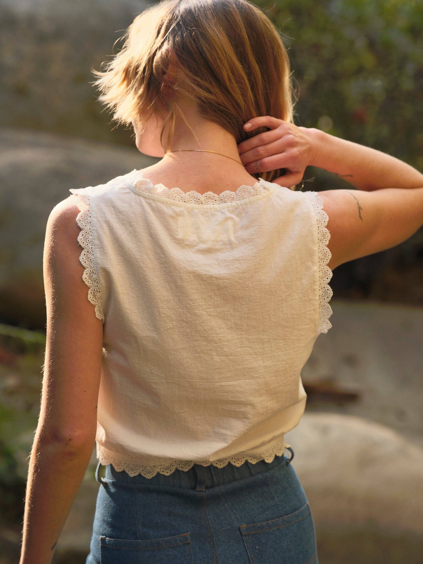 Mollusk Helena Top | White