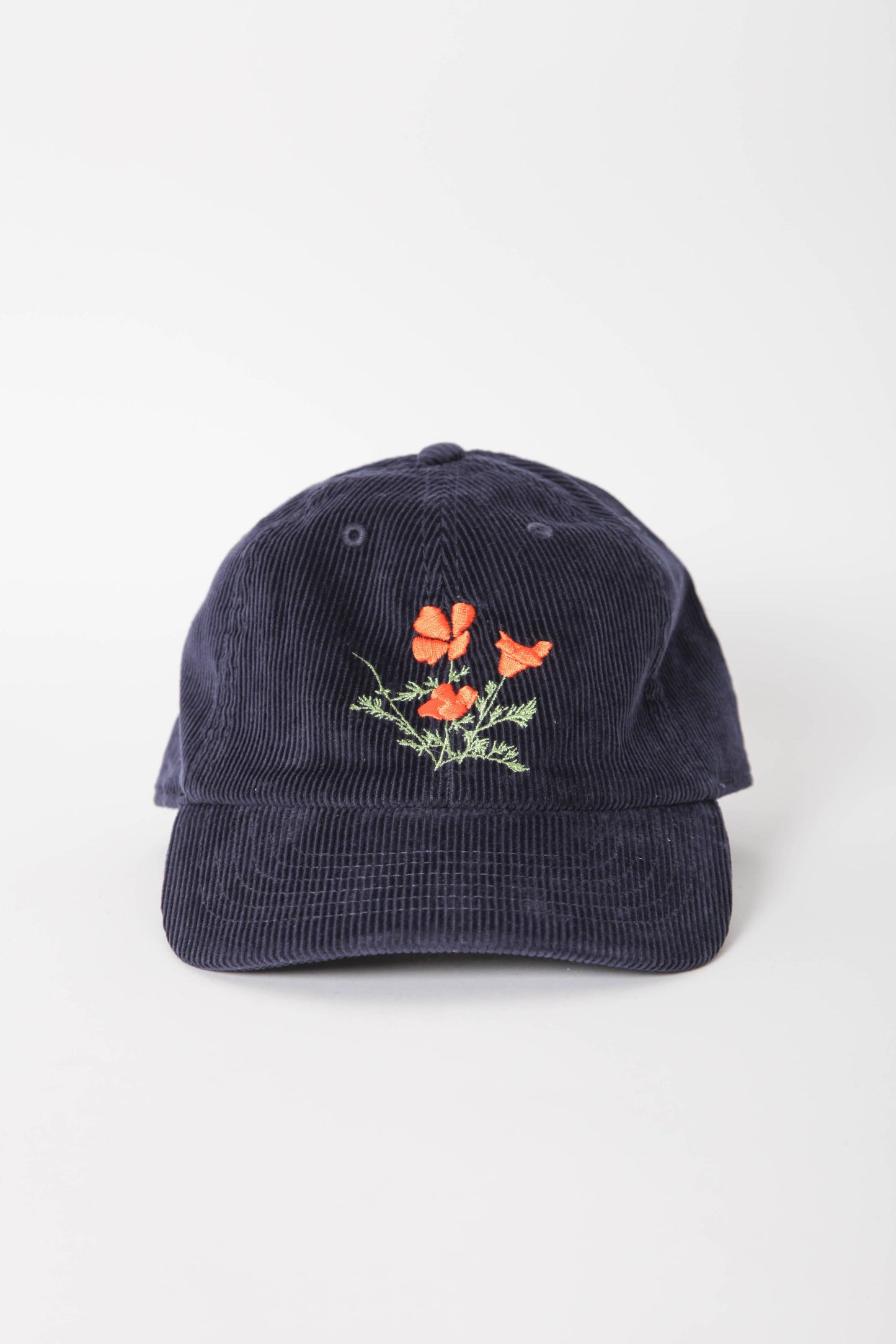 Gravel & Gold Poppy Cap Navy Cord
