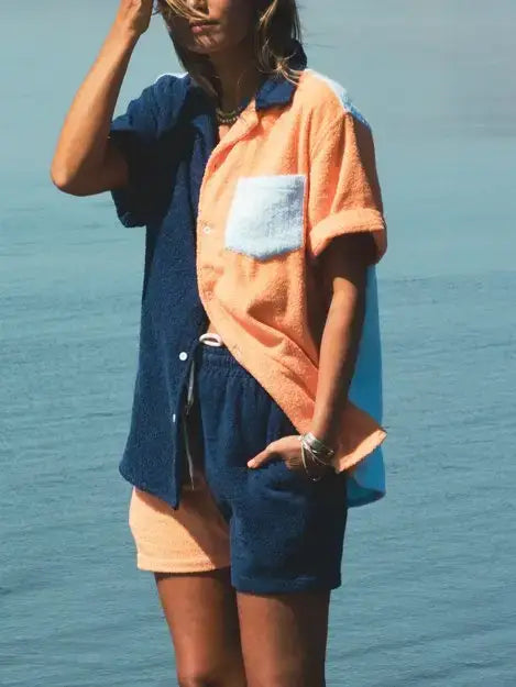 Good Days Bondi Terry Cloth Resort Shirt