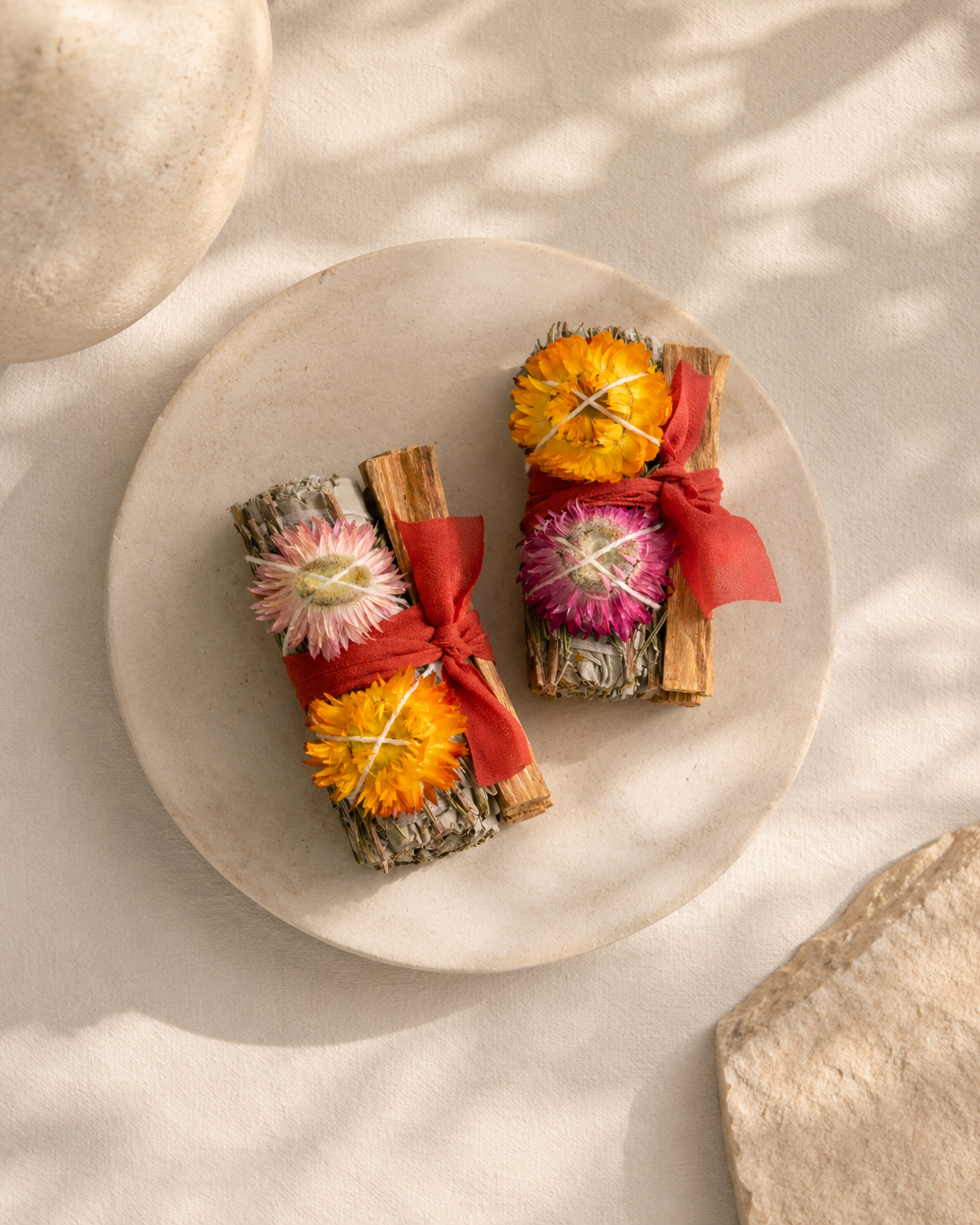 White Sage + Palo Santo Clearing Bundle