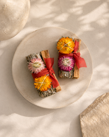 White Sage + Palo Santo Clearing Bundle