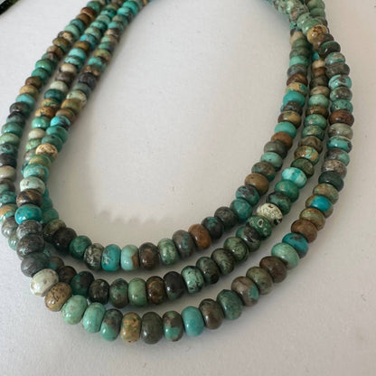 Turquoise Protection | Green Stone Necklace |Good Luck Jewelry