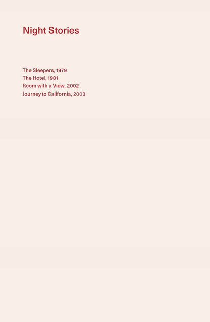 Sophie Calle (Photofile):