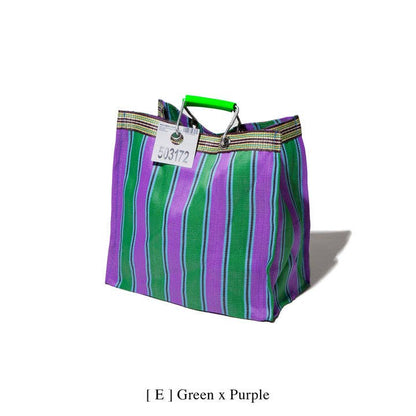 Puebco Recycled Striped Tote
