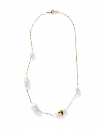 Dea Dia Pearl Satellite of Love Necklace