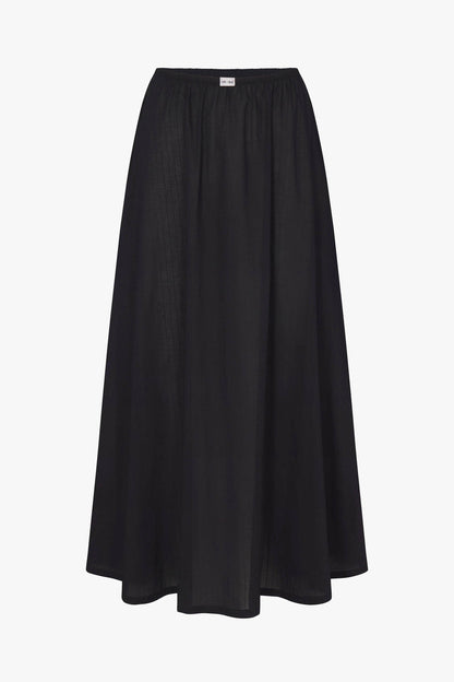 DREAM SKIRT IN ONYX DOBBY