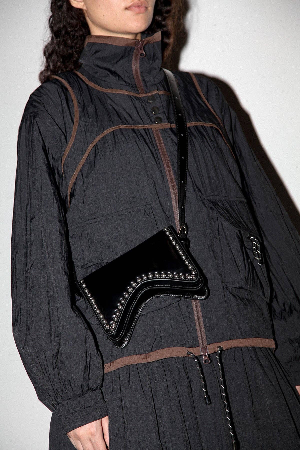 KKCo Mini Rivet Bag in Onyx