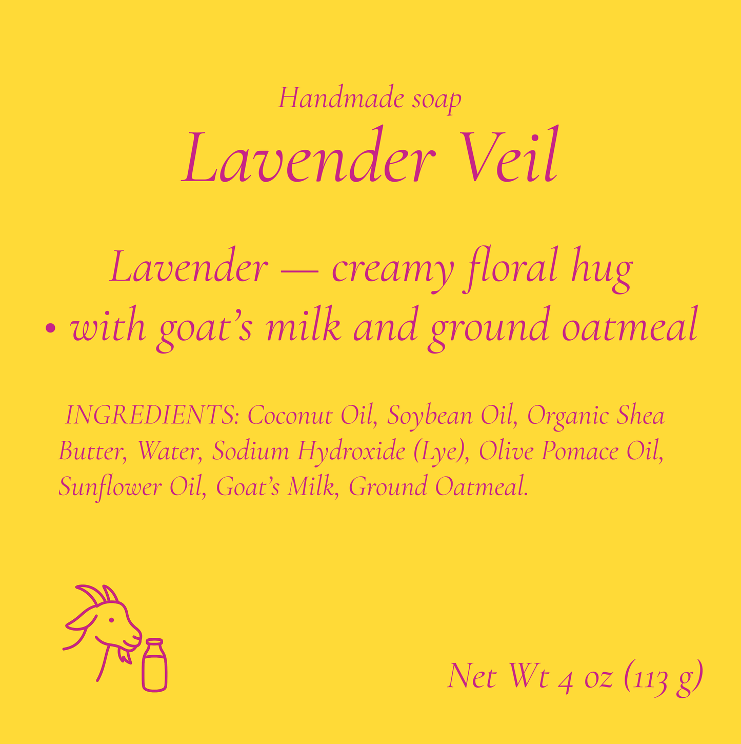 Handmade Goat's Milk Soap with Shea Butter & Oils + NEW DROP