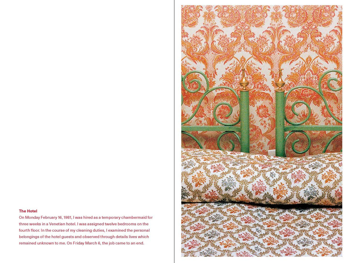 Sophie Calle (Photofile):