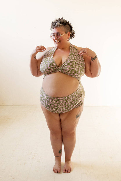 Altar Selka Swimsuit in Batik Fan