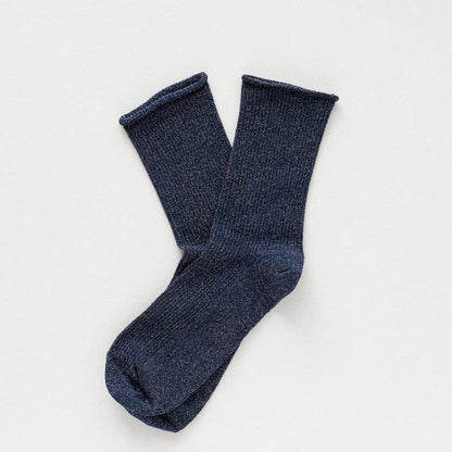 KLUE Glitter Lurex socks in eco-friendly Lyocell | Blue