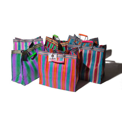 Puebco Recycled Striped Tote