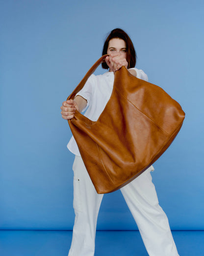 Lindsey Handcrafted Leather Tote/Shoulder Bags