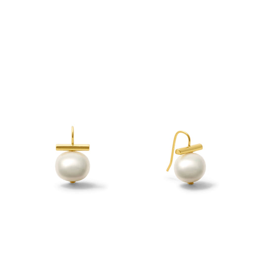 Petite + Sweet Pebble Pearls Gold Fill