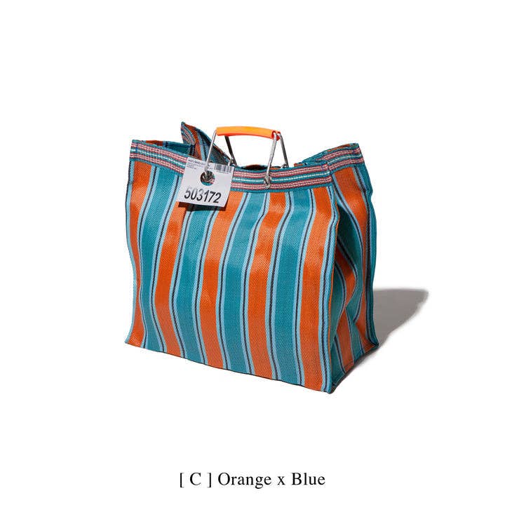 Puebco Recycled Striped Tote