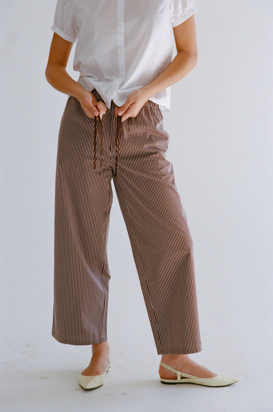 Rat Boi Dream Joggers | Mocha Stripe