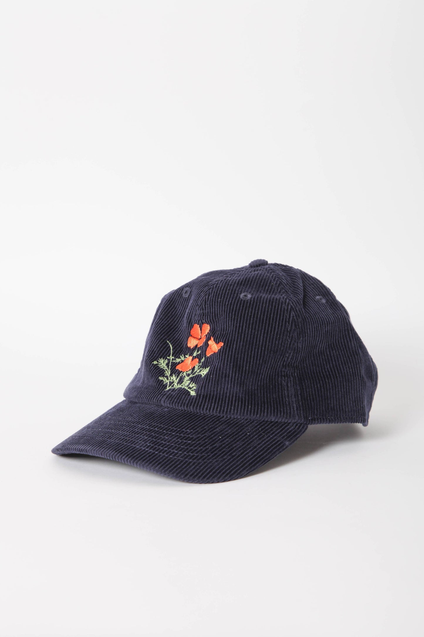 Gravel & Gold Poppy Cap Navy Cord