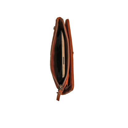 Latico Leathers Andi Wallet: Black or Eggplant
