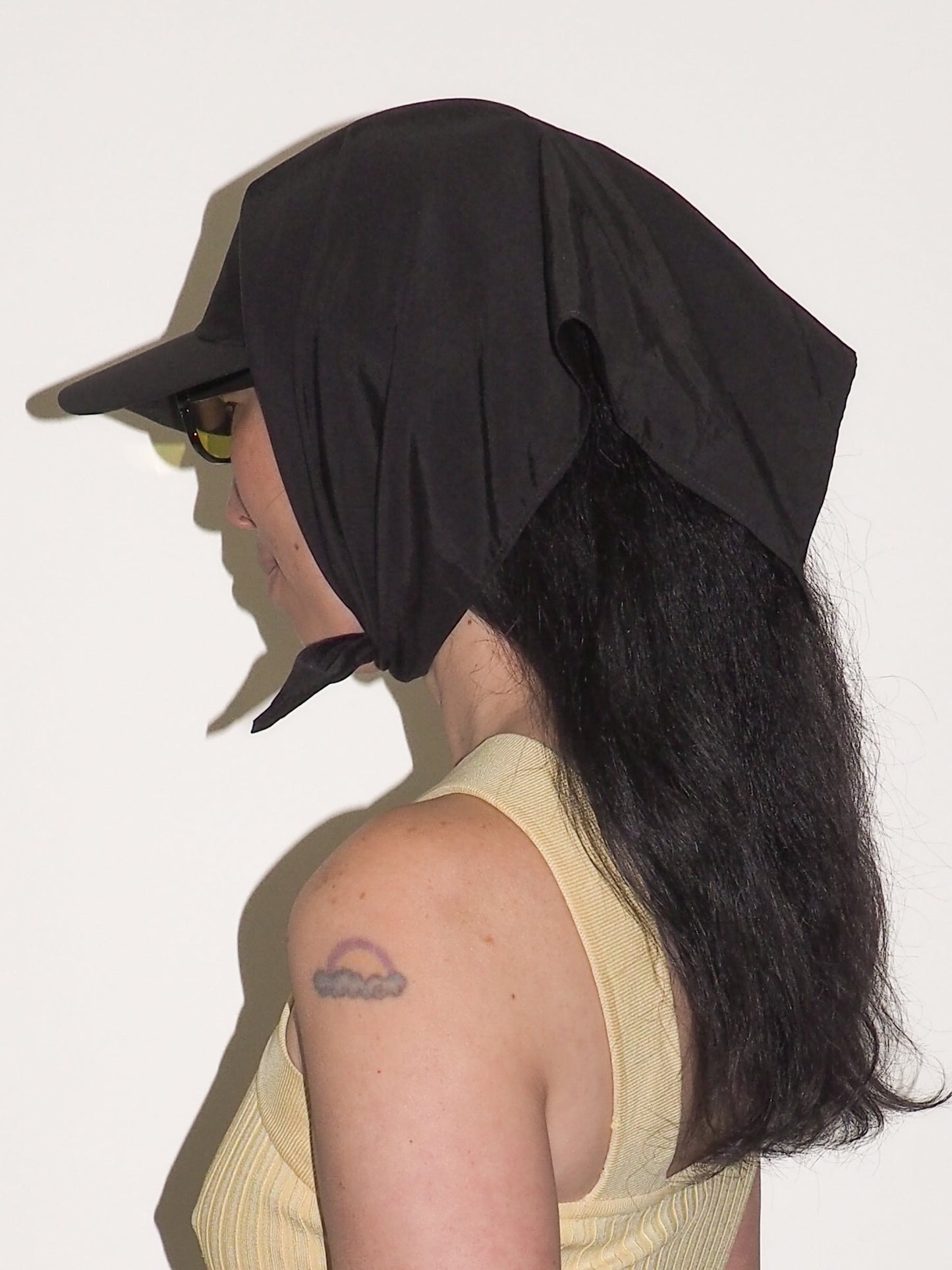 Clyde Brim Scarf | Black