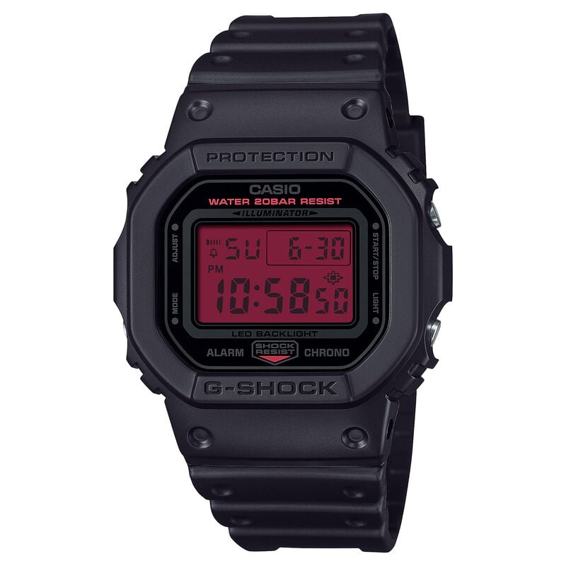 Casio Mini G-Shock Black w/Red Face