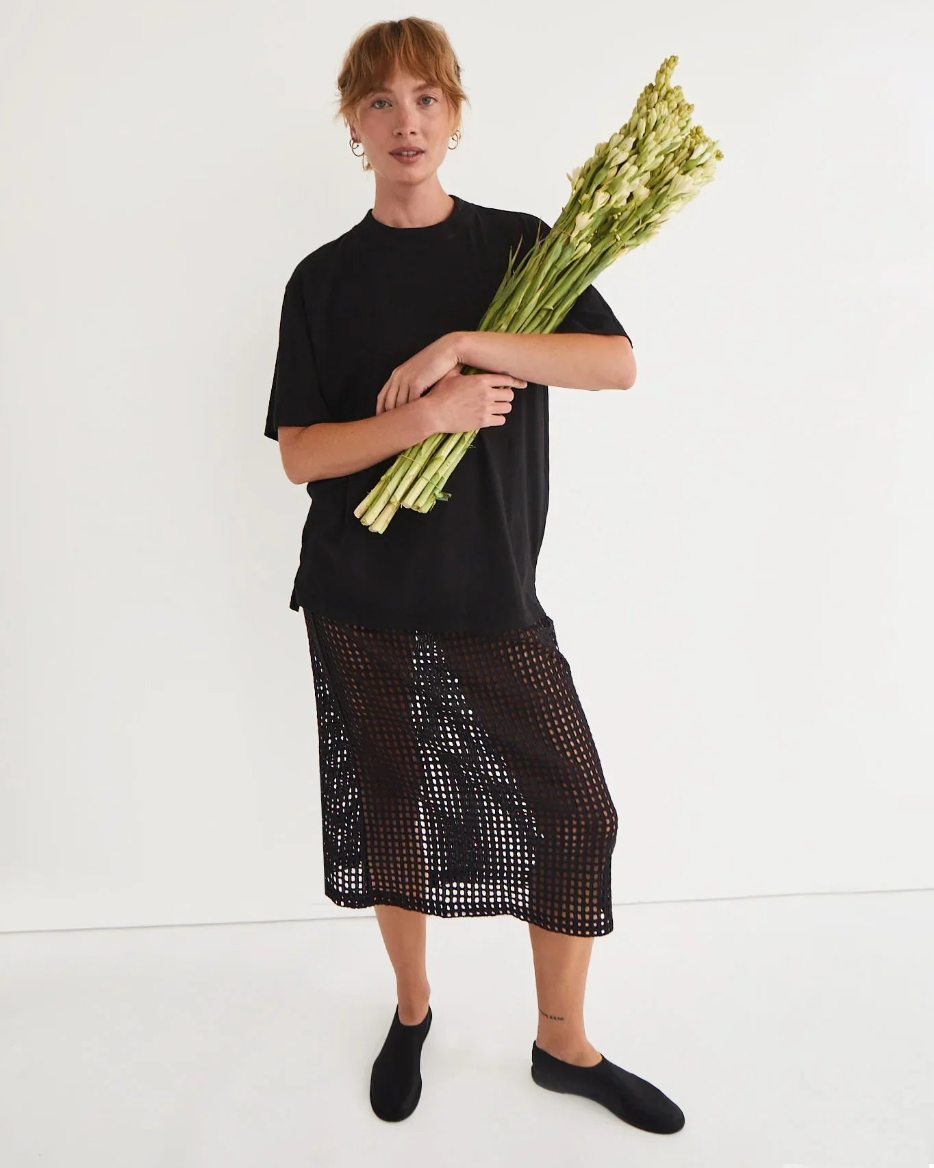 LWN Digi Skirt | Ecru or Black