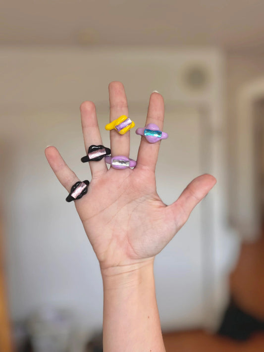 Blobb Ring by Sofia Elias