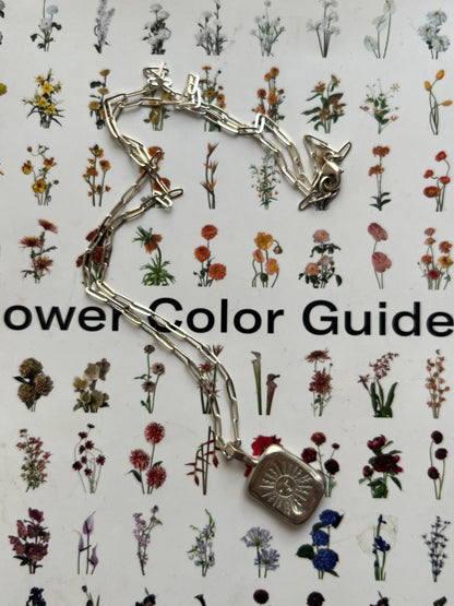Dea Dia Sun Tarot Card Necklace