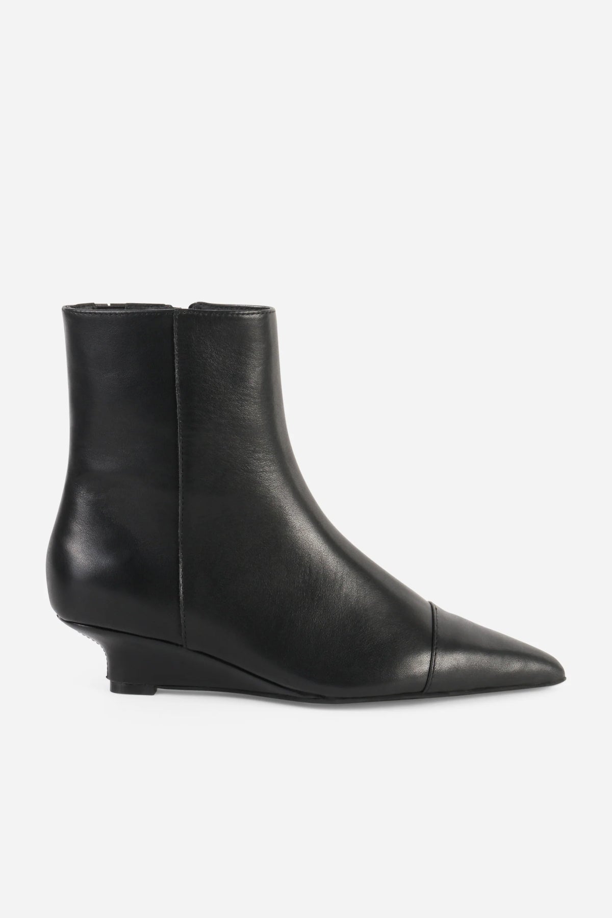 Intentionally Blank Lexicon Micro Wedge Heeled Boot