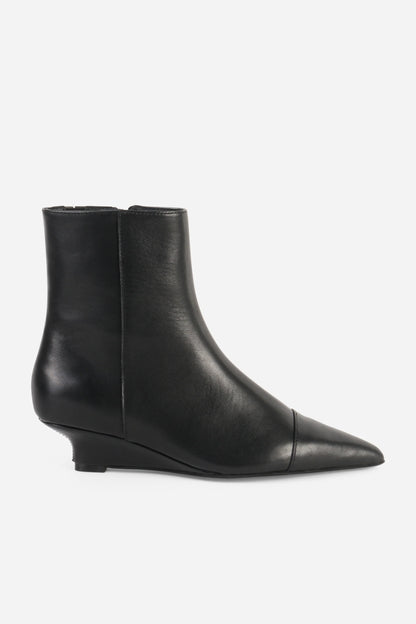 Intentionally Blank Lexicon Micro Wedge Heeled Boot