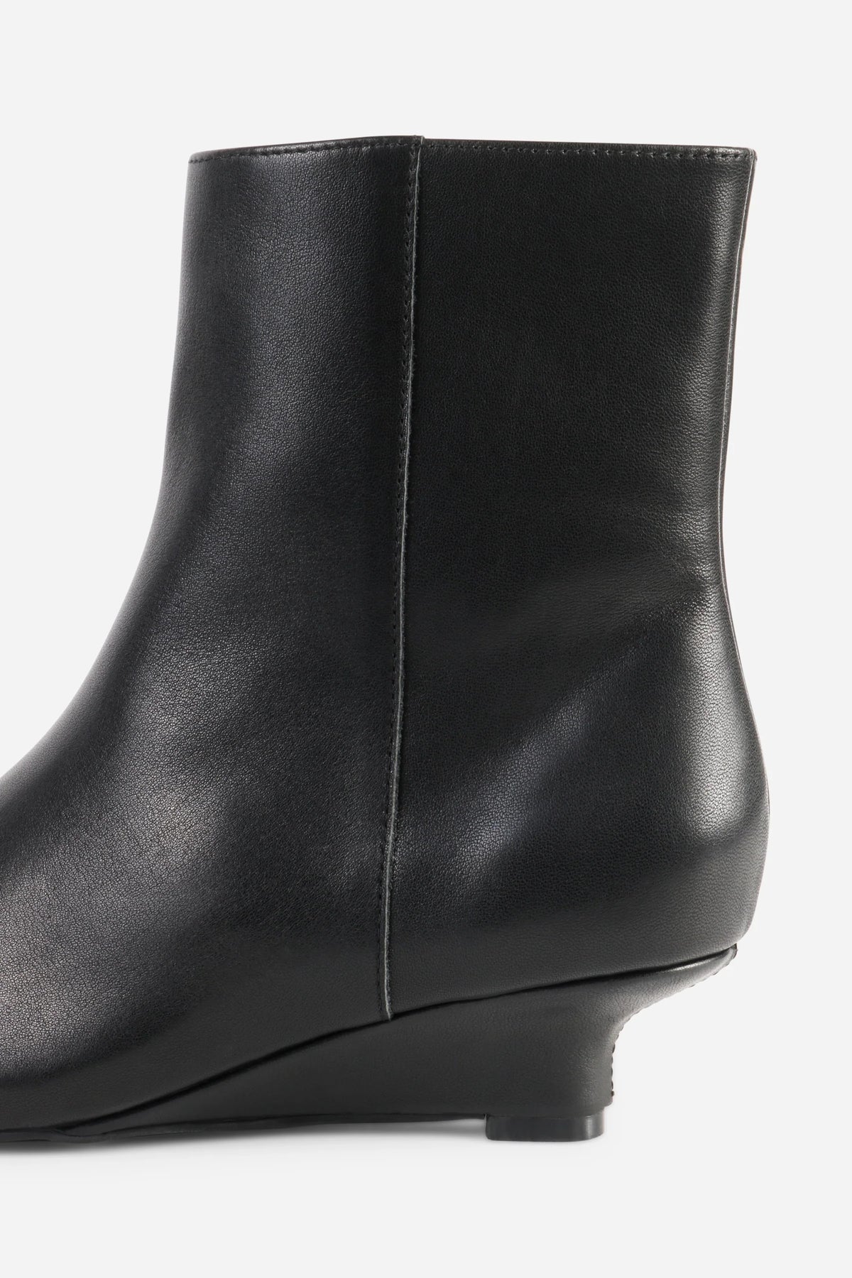 Intentionally Blank Lexicon Micro Wedge Heeled Boot