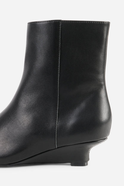 Intentionally Blank Lexicon Micro Wedge Heeled Boot