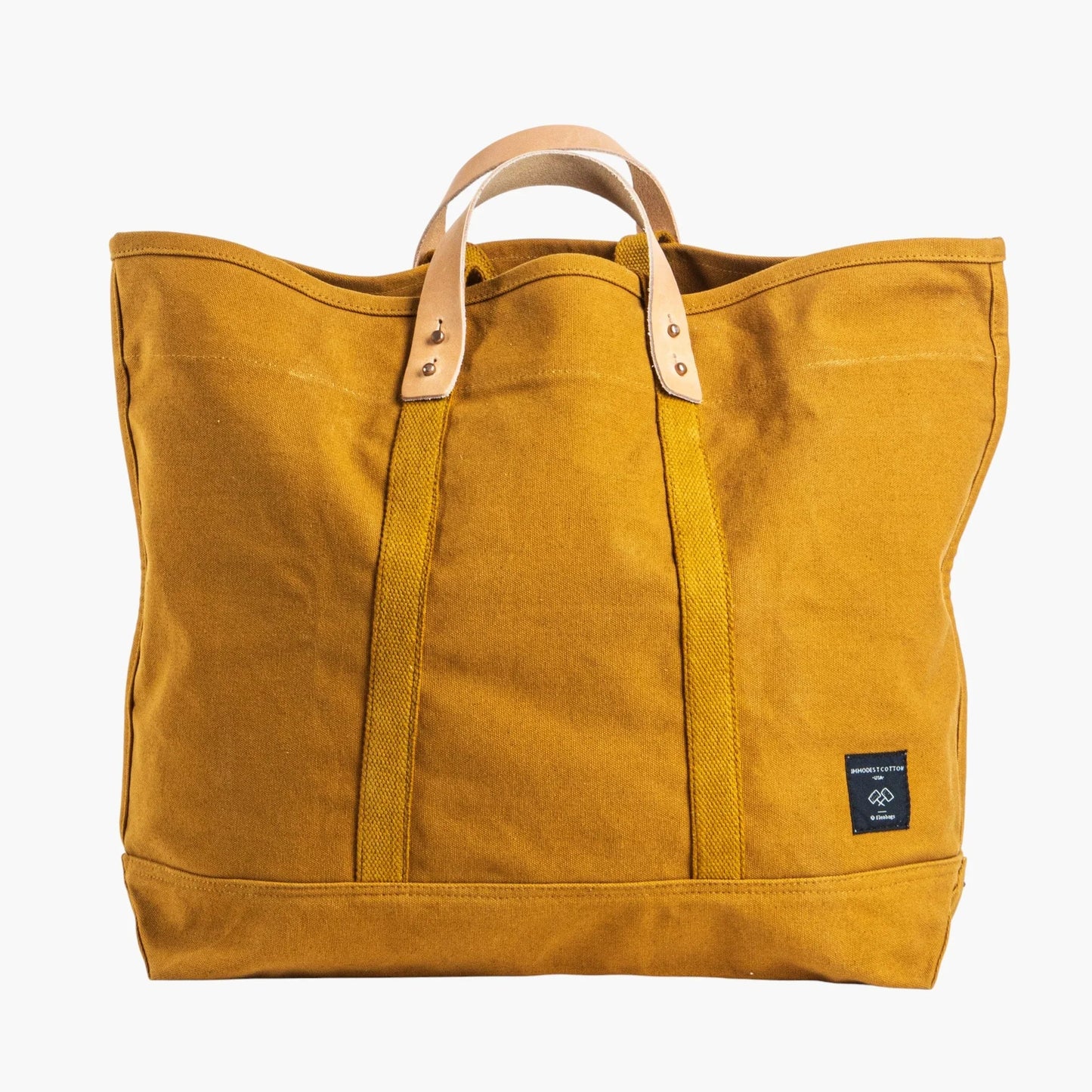 Immodest Cotton Large East West Tote | Mustard Seed