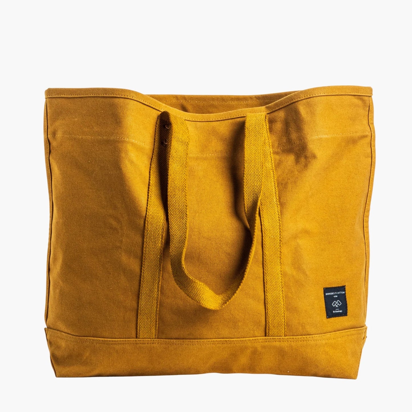 Immodest Cotton Large East West Tote | Mustard Seed