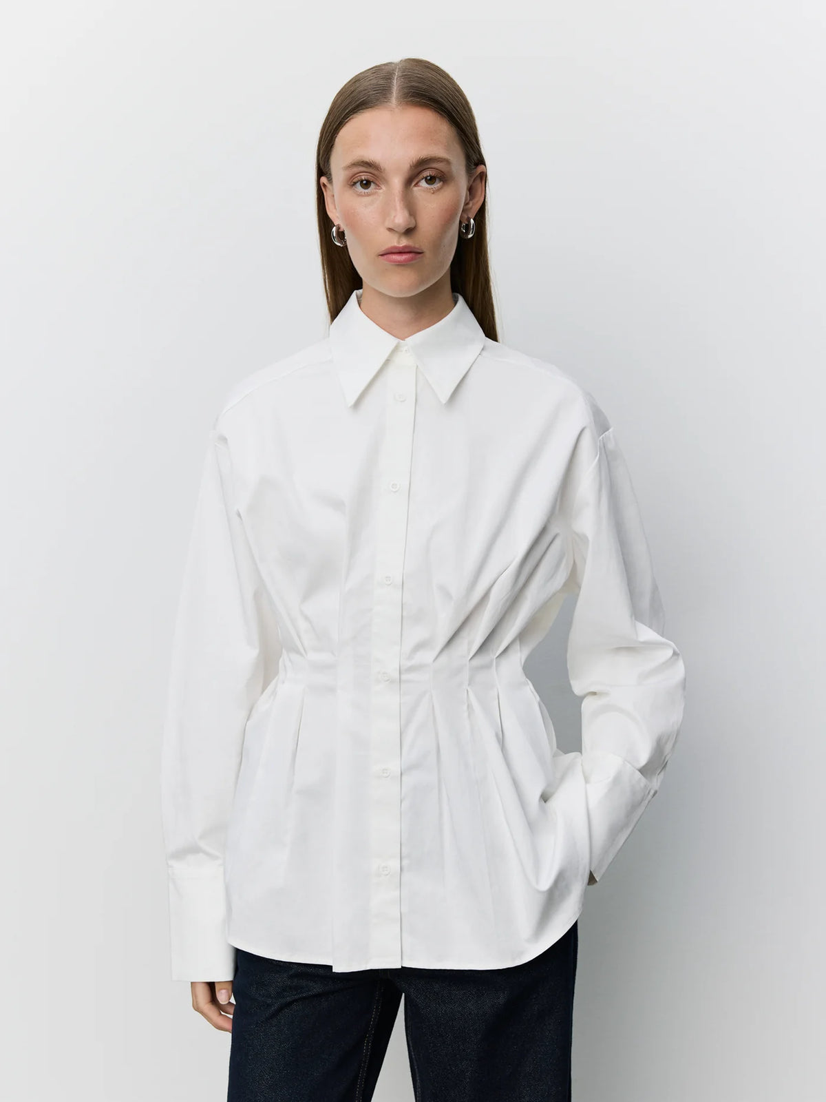 Sofie Schnoor Mikrasw Fitted Shirt with Pleats