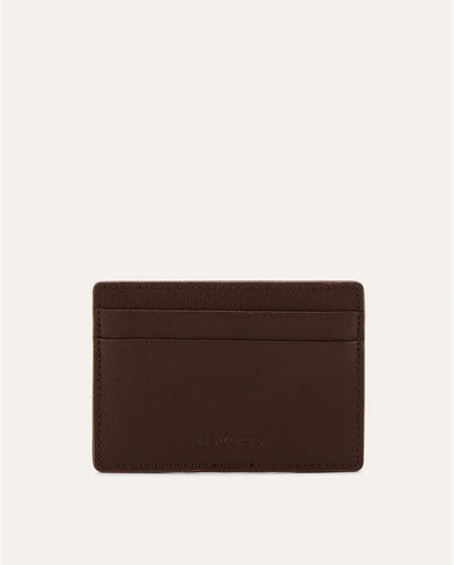 Noyoco Brown Leather Card Holder