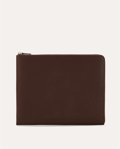 Noyoco Brown Leather Computer Case