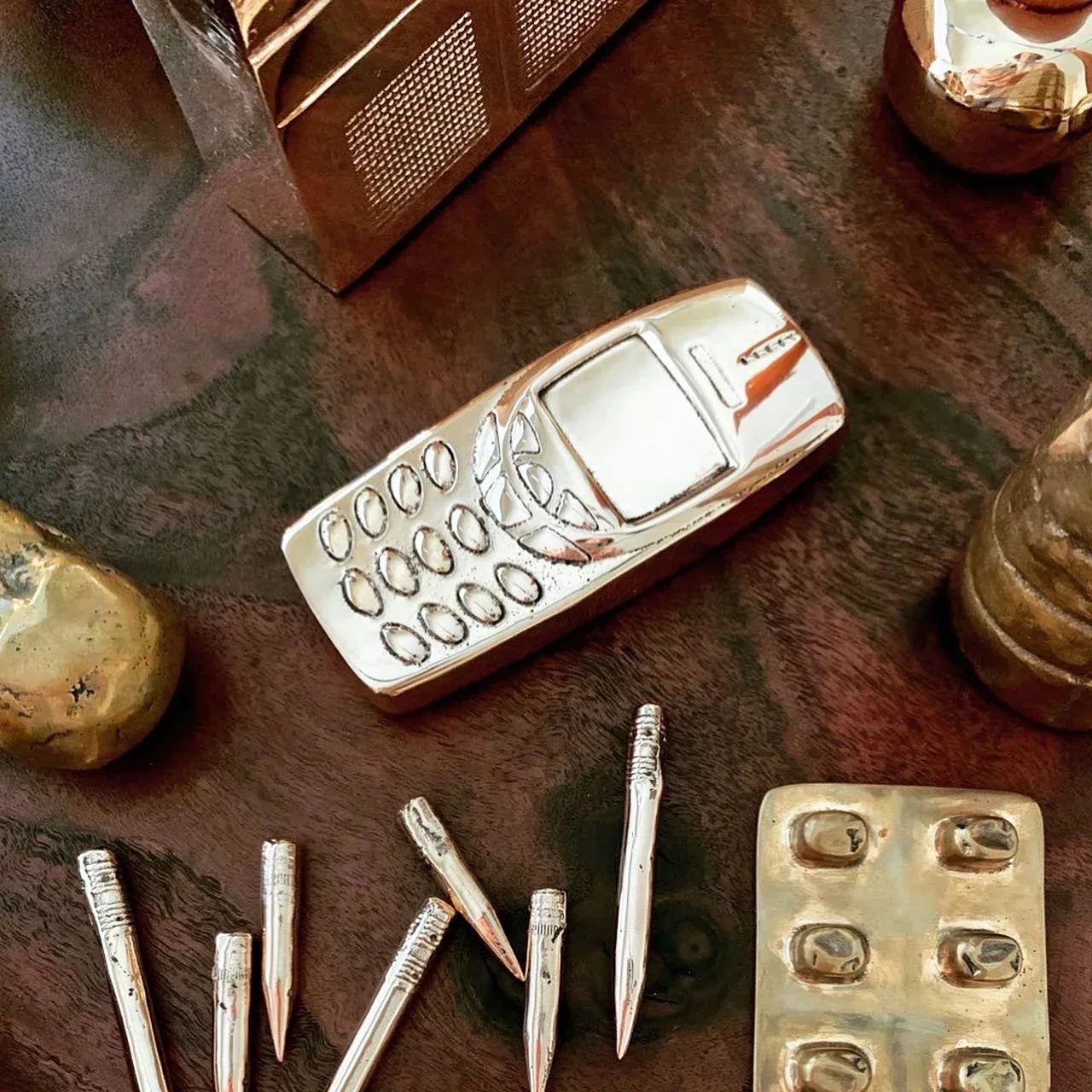 Nancy Pearce Bronze Nokia Phone